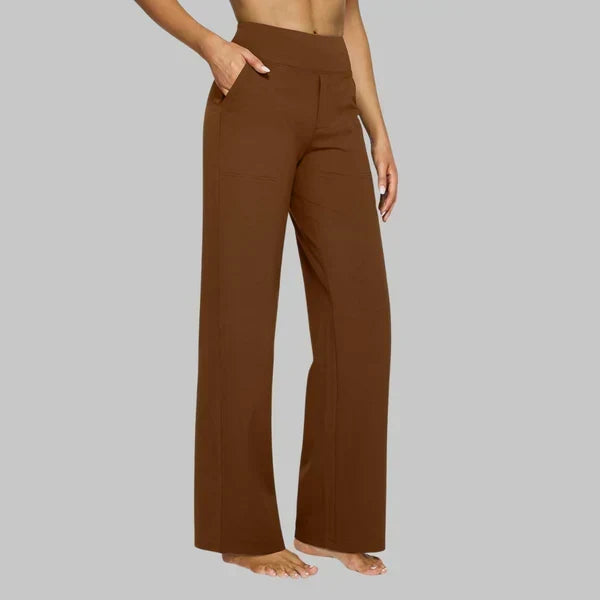 Calista | Pantaloni Drepți din Jersey pentru Femei