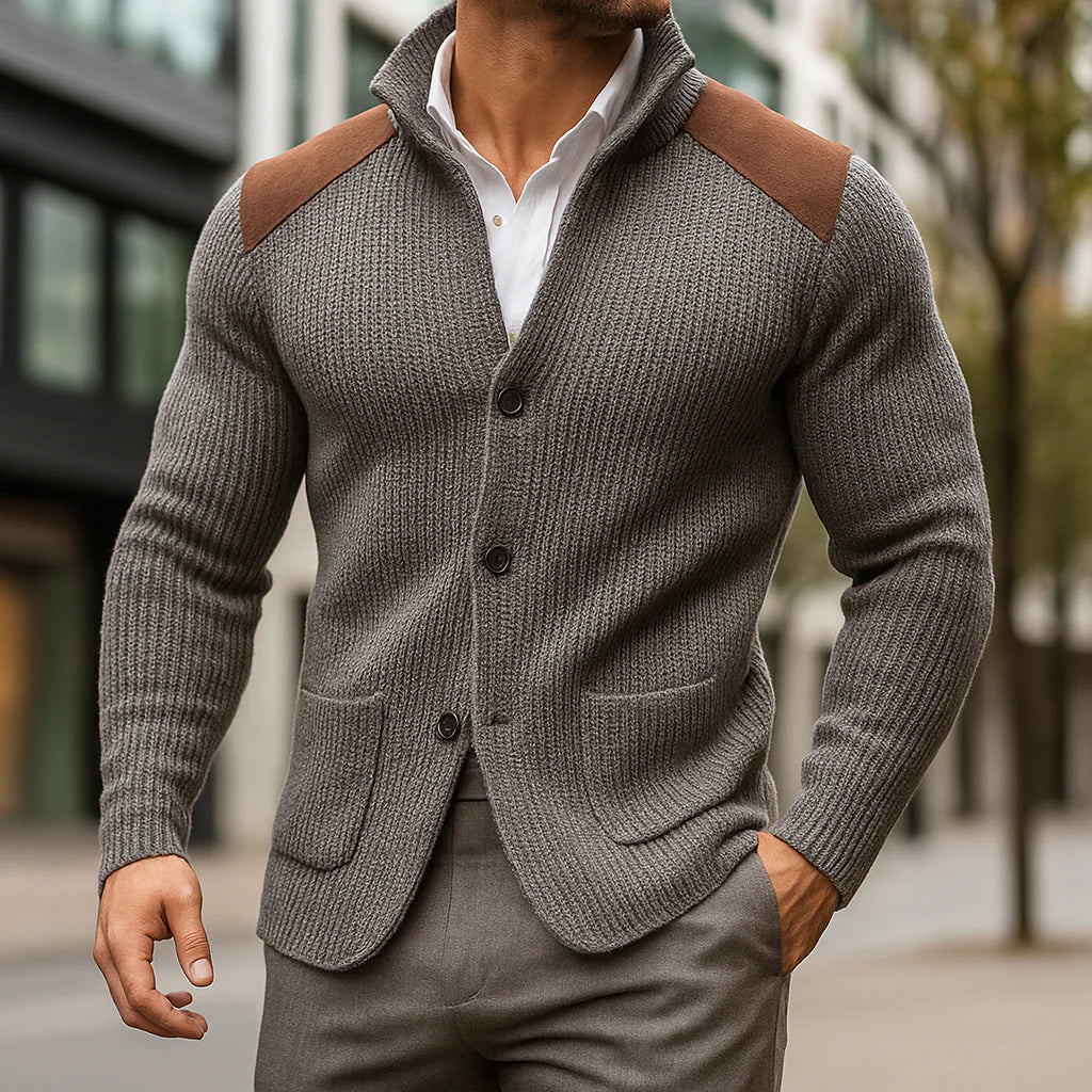 Argilla | Blazer tricotat cu textură