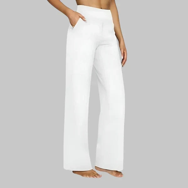 Calista | Pantaloni Drepți din Jersey pentru Femei