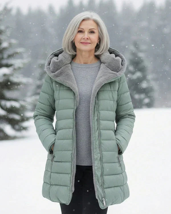 Clair | Geacă puffer cu căptușeală din fleece