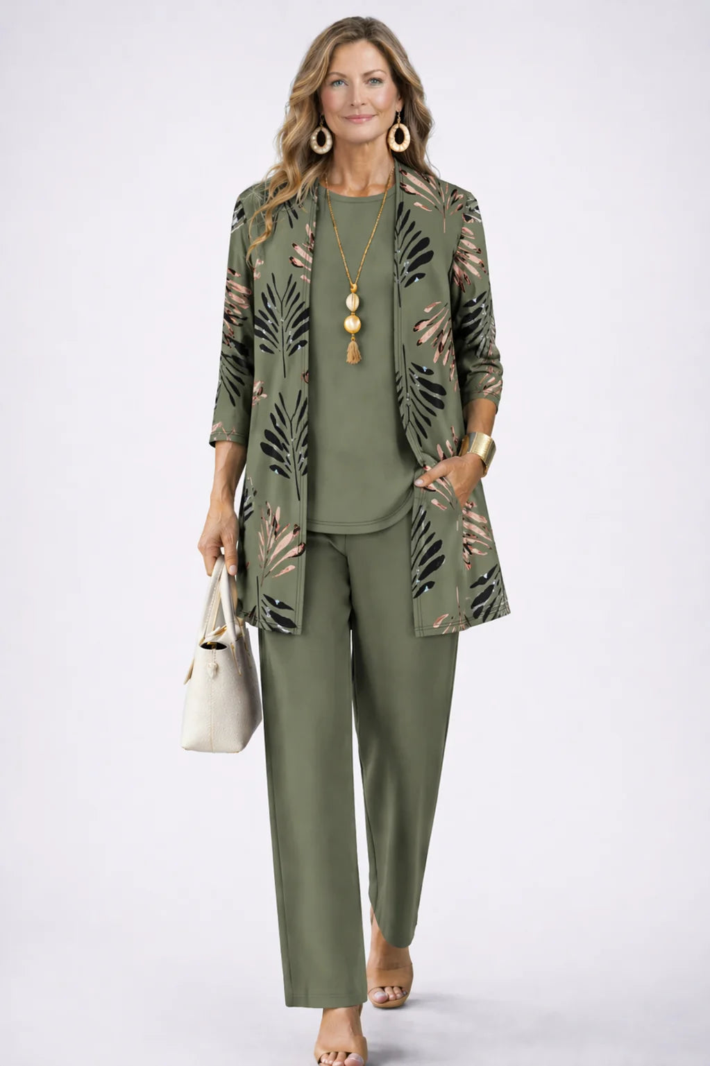 Alexa | Set clasic elegant din trei piese