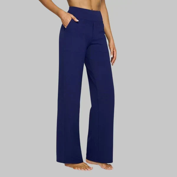 Calista | Pantaloni Drepți din Jersey pentru Femei