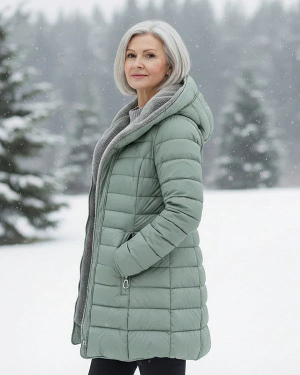 Clair | Geacă puffer cu căptușeală din fleece