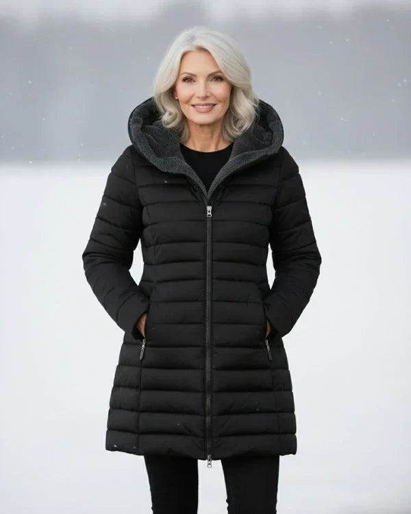 Clair | Geacă puffer cu căptușeală din fleece