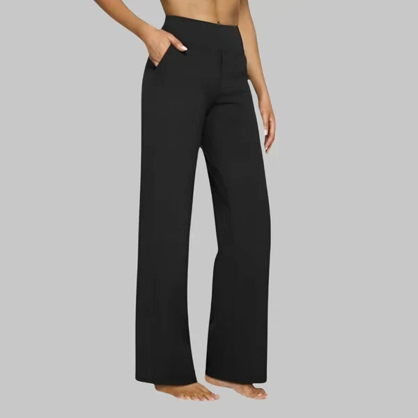 Calista | Pantaloni Drepți din Jersey pentru Femei