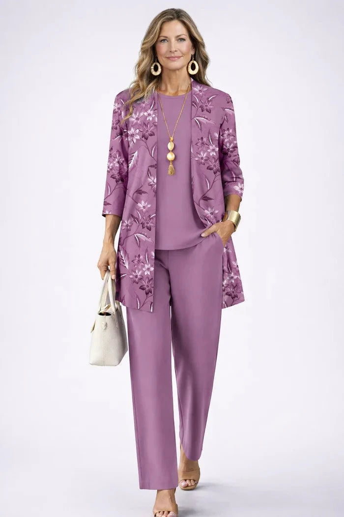 Alexa | Set clasic elegant din trei piese