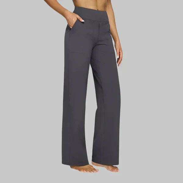Calista | Pantaloni Drepți din Jersey pentru Femei