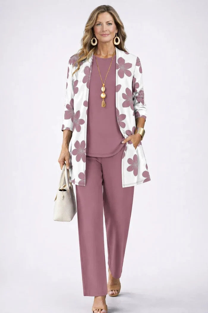 Alexa | Set clasic elegant din trei piese