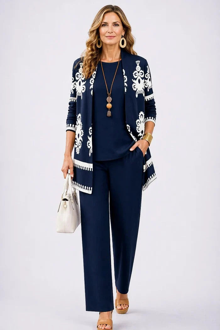 Alexa | Set clasic elegant din trei piese