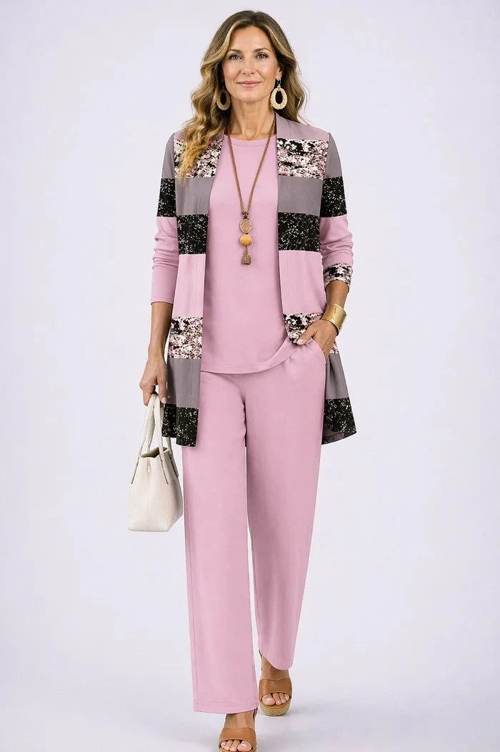 Alexa | Set clasic elegant din trei piese