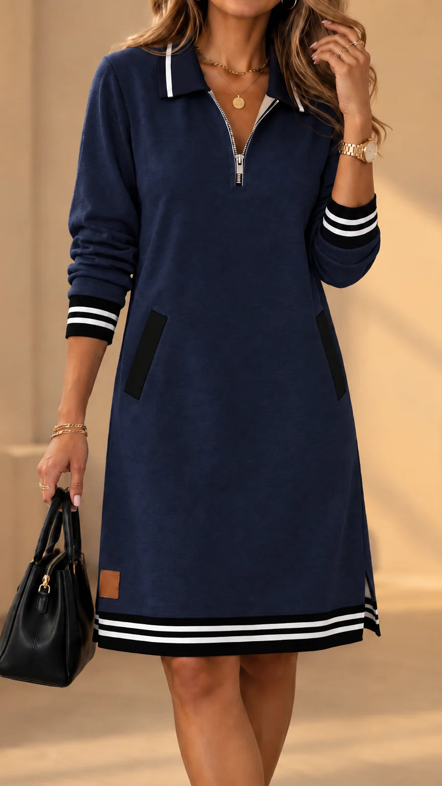 Keani | Rochie polo elegantă
