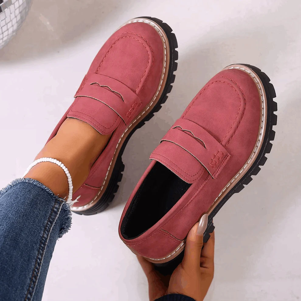 Elsa | Mocasini eleganți cu platformă