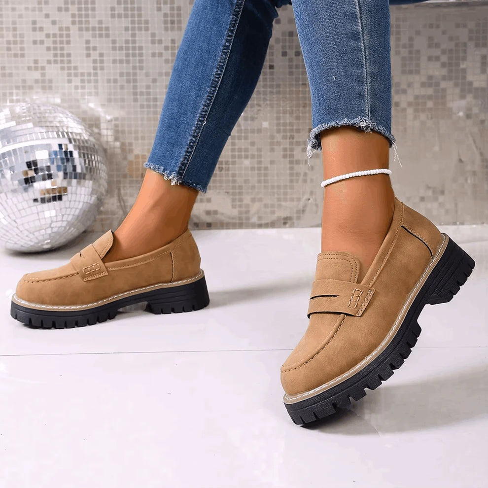 Elsa | Mocasini eleganți cu platformă